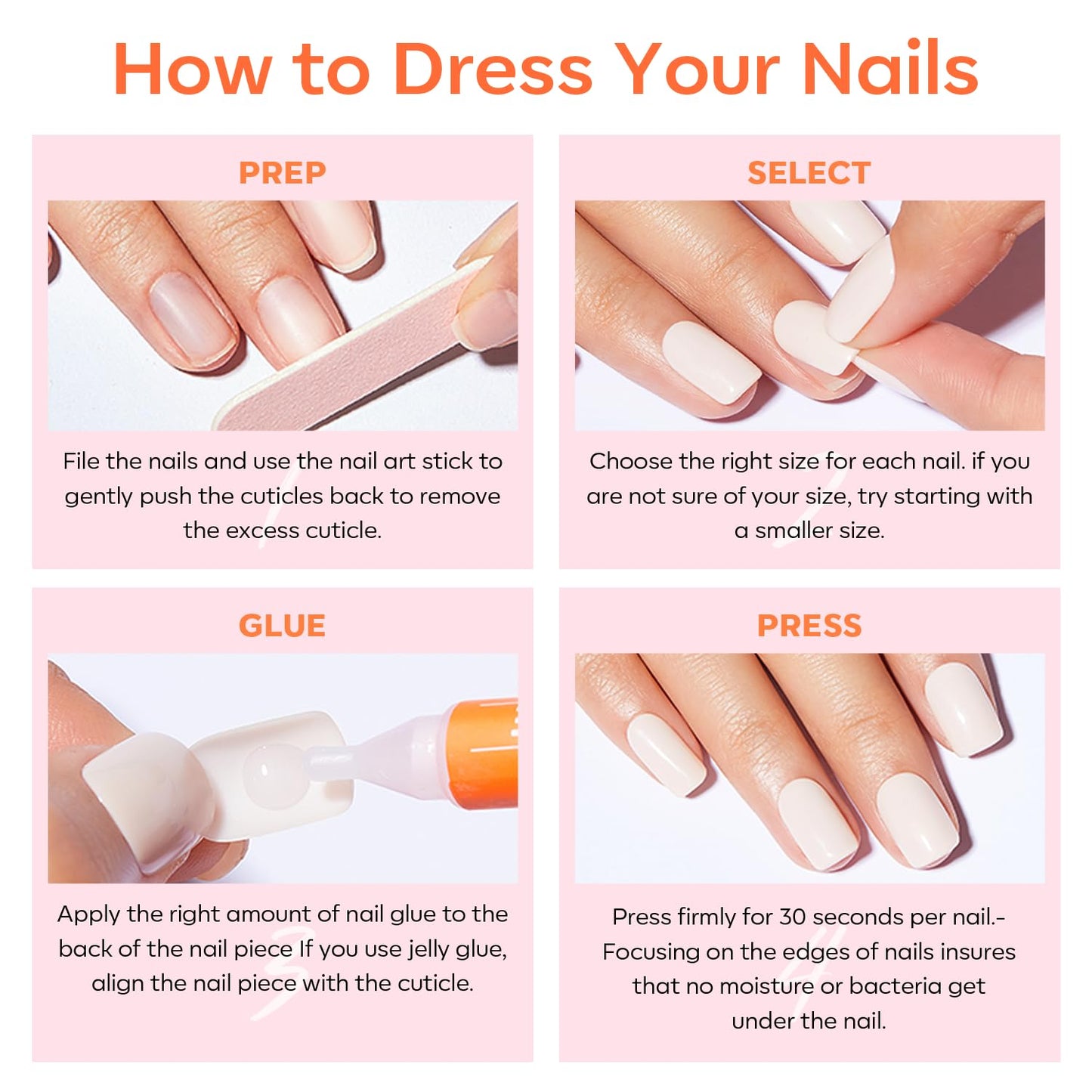 Modelones Red Cat Eye Press on Nails Almond, Spring Short Fake Nails, Reusable Nail Kit with Nail Glue Adhesive Tabs Mini Nail File, Nails Press Ons 32Pcs 16 Sizes, Women Girl Gift