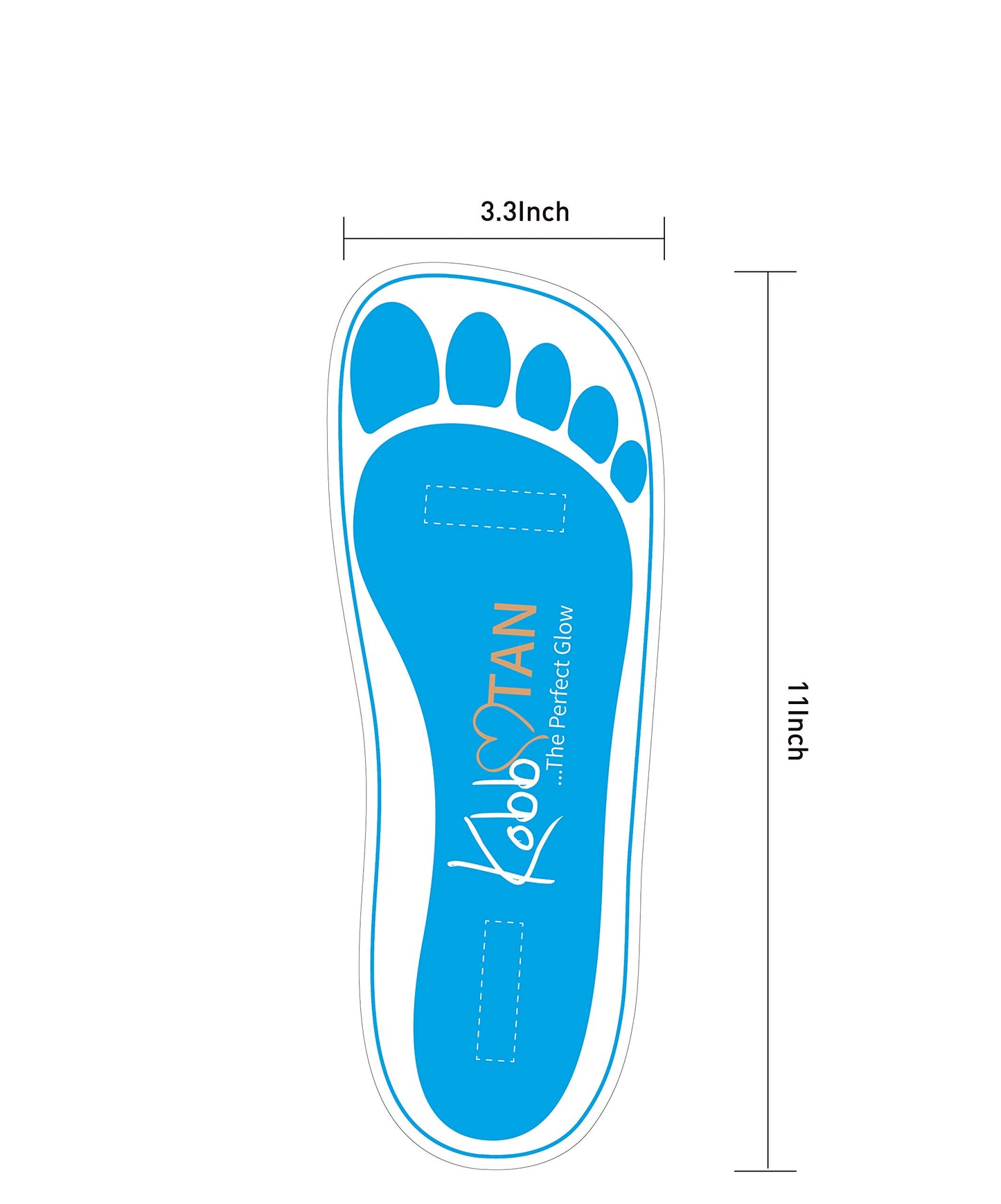 120 Pairs(240feets)Spray Tan Feet Pads Disposable & Economic Blue Feet pads for Spray tanning,Use in Tanning booth,Sunless Tanning at Home or Beauty Salon-Non Slip-Comfortable-Hygienic-Ultra Bronzing