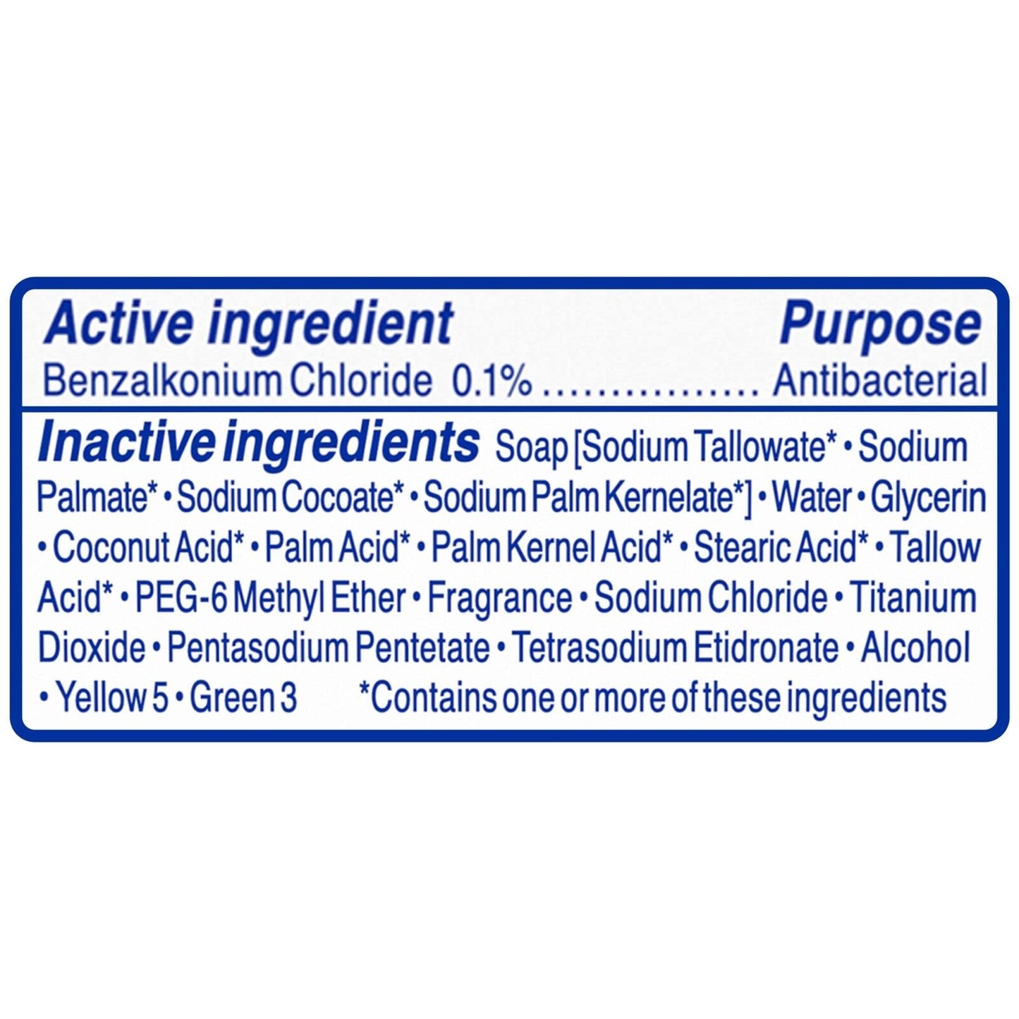 Dial Mountain Fresh Antibacterial Deodorant Bar Soap 3, 4 oz Soap Bars (Packs of 5)