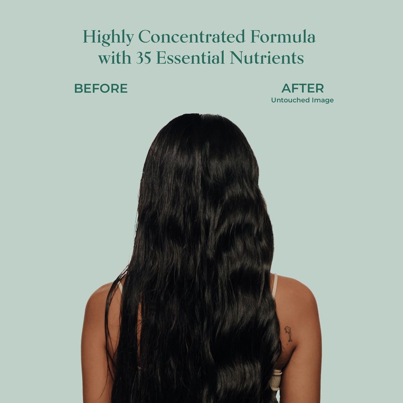 SHAZ & KIKS Essential Prewash Scalp+Hair Mask for Fine, Thin to Medium Hair | Deliver 35+ Essential Nutrients to Build Long-term Health | Stimulate Growth & Thicken Fine Strands | Color-Safe | 90ml