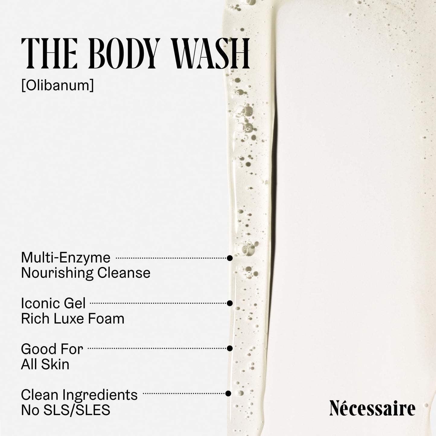 Nécessaire Body Essentials - Skin Care Gift Set For Women + Men - Travel-Size Body Wash, Body Lotion + Deodorant | Dermatologist-Tested. Hypoallergenic | Vegan | Aluminum-Free Deodorant (Olibanum)