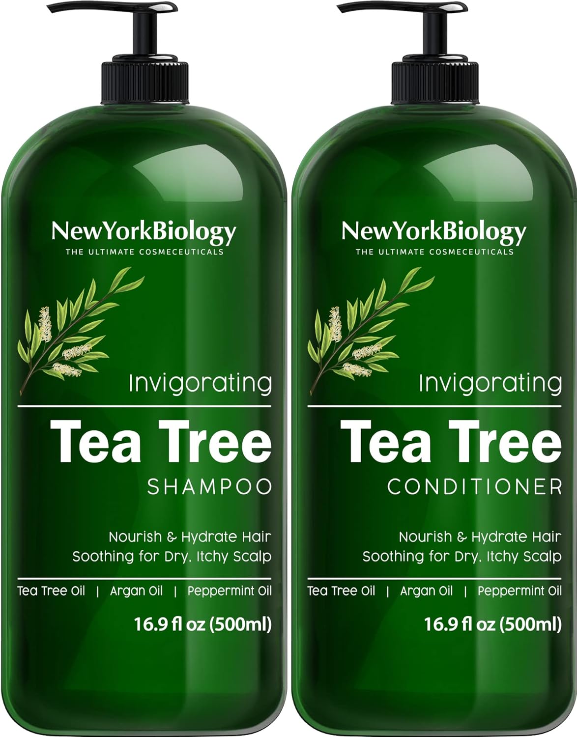 Tea Tree Oil Foot Cream - 8 Oz | Moisturizing Relief for Dry, Cracked Feet & Itchy Skin