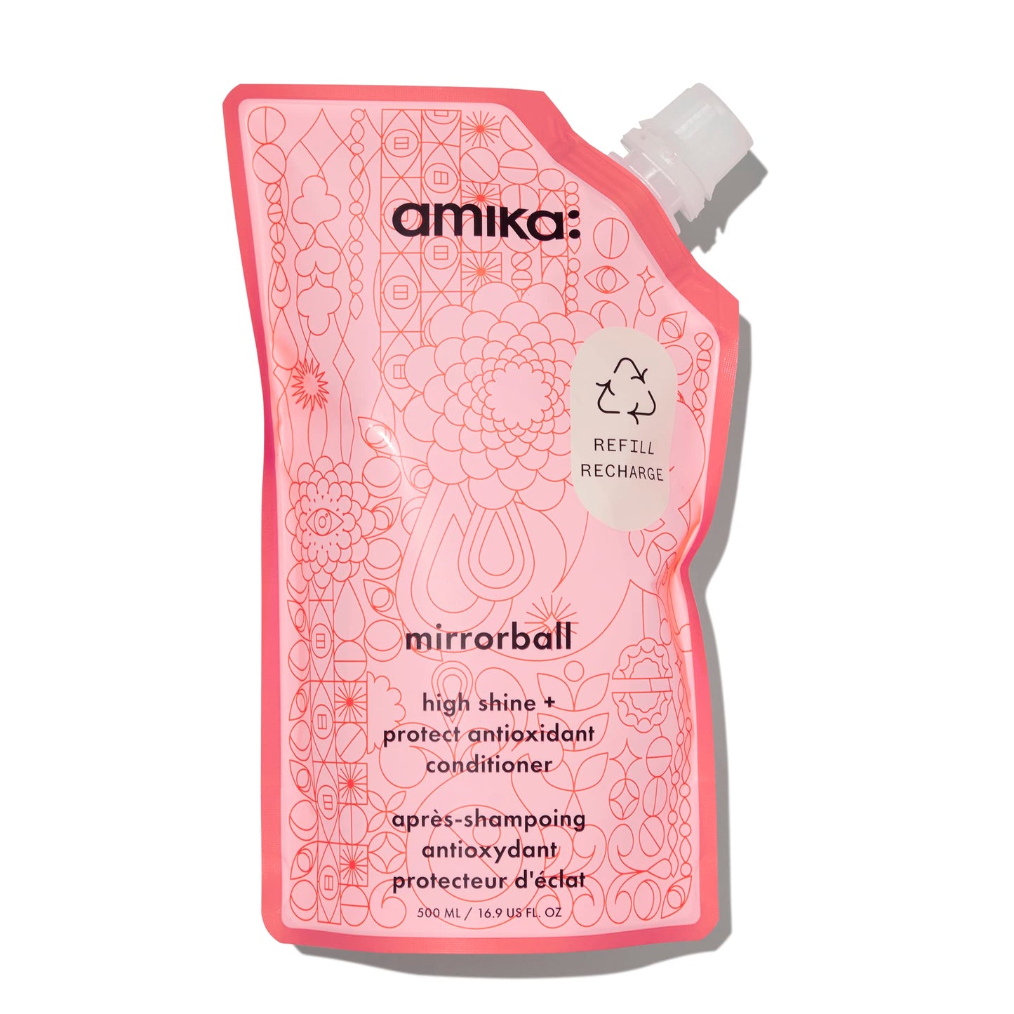 Mirrorball High Shine + Protect Antioxidant Conditioner, 500ml | amika