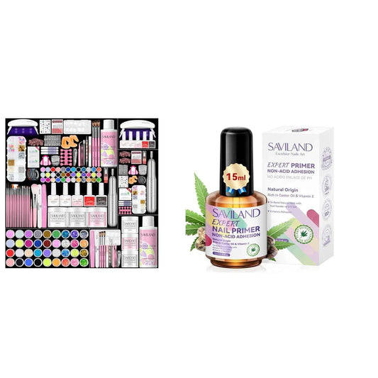 Acrylic Nail Kit with Drill & 2024 Nail Primer – SAVILAND Professional Set