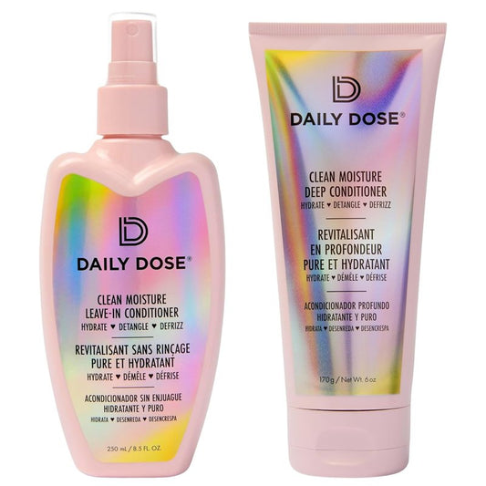 Moisturizing DUO: Leave-In Conditioner Detangler Spray + Deep Conditioner, Hair Mask/Masque - Detangles, Repairs, Restores Dry, Damaged, Color Treated Hair for All Hair Types…