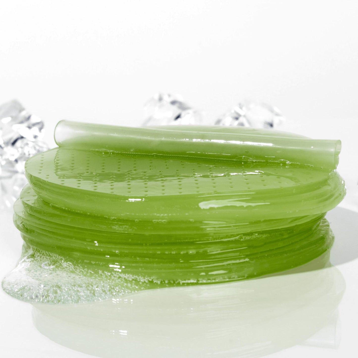 MANIA HOLIC Cheek Patch - Hydrogel Facial Toner Pads for Hydrating and Cooling Flushed Skin with Green Tea and CICA, Moisturizing Korean Skincare, 6.34 fl oz. (60 count)