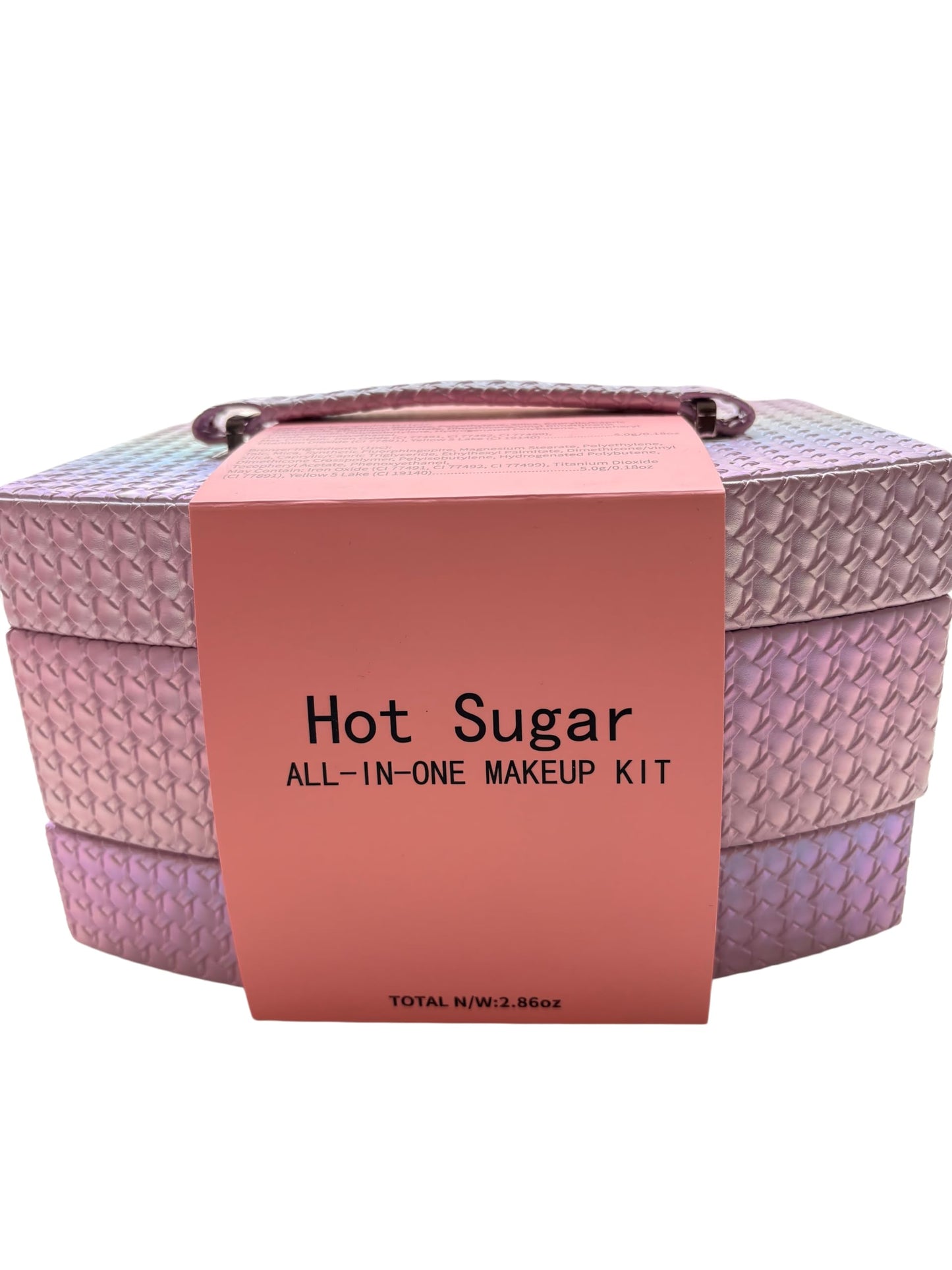 Hot Sugar Teen Girls Makeup Kit Complete Starter Gift Set (Purple)