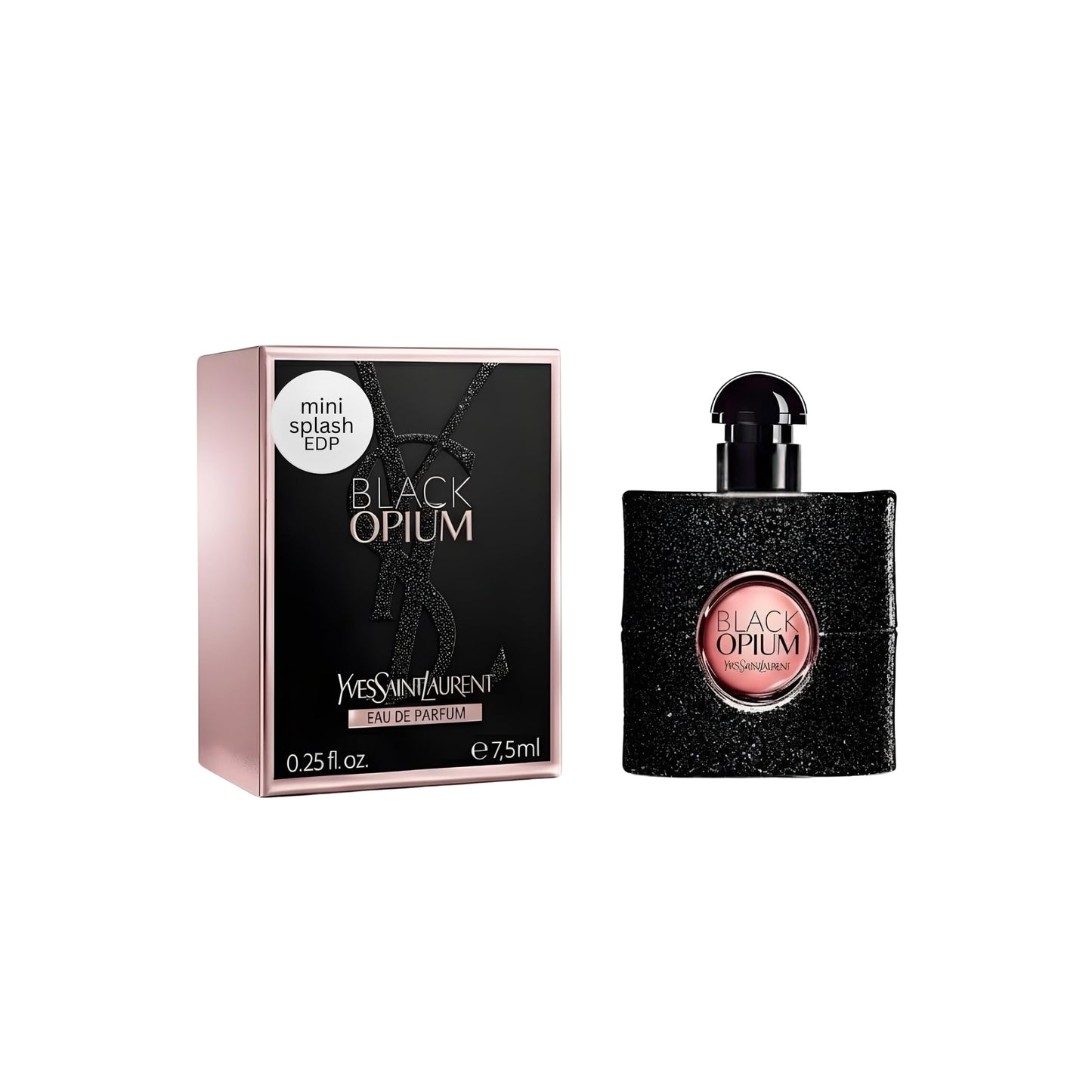 Yves Saint Laurent Black Opium Perfume for Women Mini EDP Splash 0.25 Ounce