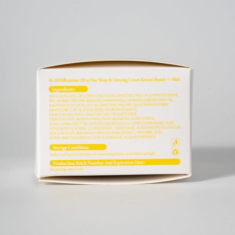 BiMillennium Face Cream - Korean Moisturizer for Glowing Skin | Peptide, Omega Water, Rice Ceramide, Deep Hydration
