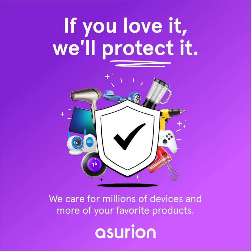 Asurion 2-Year Personal Care Protection Plan | Comprehensive Coverage for Devices $40-$49.99
