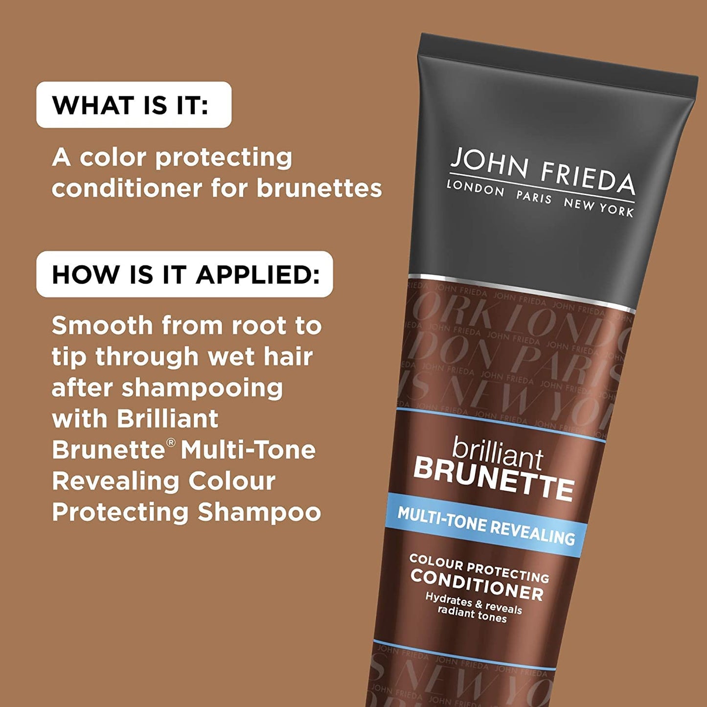 Brilliant Brunette Multi-Tone Revealing Conditioner - Moisturizing 8.45 oz | Pack of 5