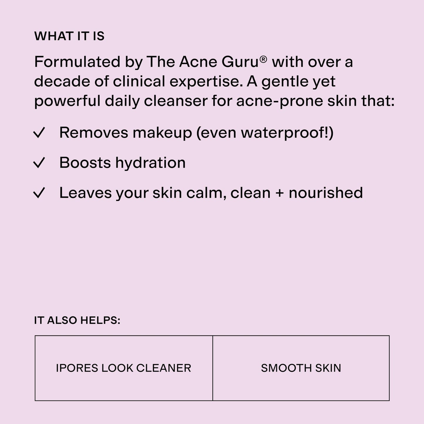 CLEARSTEM - GENTLECLEAN Vitamin C Infused Calming Wash - Facial Cleanser, Makeup Remover - Goldenseal + Green Tea - Facial Skin Care Products - Gluten Free, Cruelty Free - 6 fl oz / 180ml