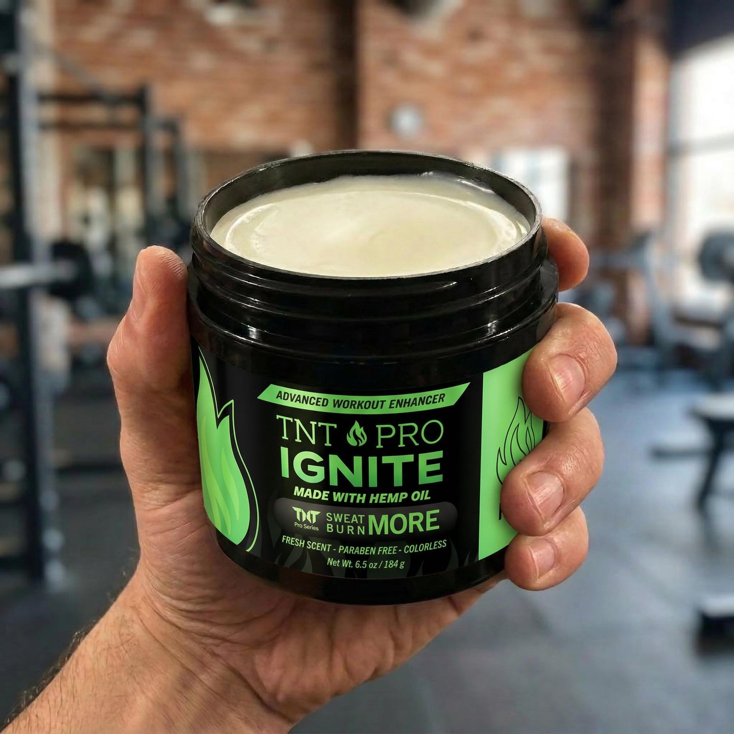 TNT Pro Ignite Sweat Cream – Pre-Workout Hot Gel for Firming & Tightening