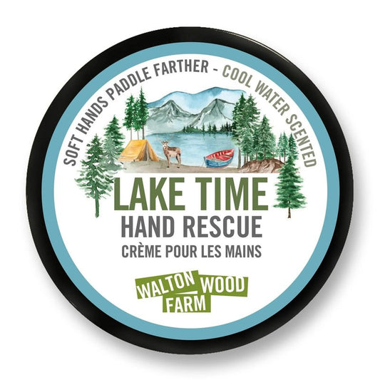 Walton Wood Farm, 4 oz Hand Cream: (Lake Time)