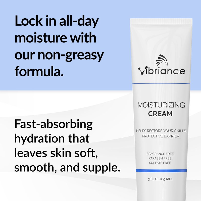 Vibriance Moisturizing Cream | Anti Aging Moisturizer for Face with Squalane, Niacinamide | Moisturizer for Aging Skin | Day/Night Face Cream for Older Women 60 Plus