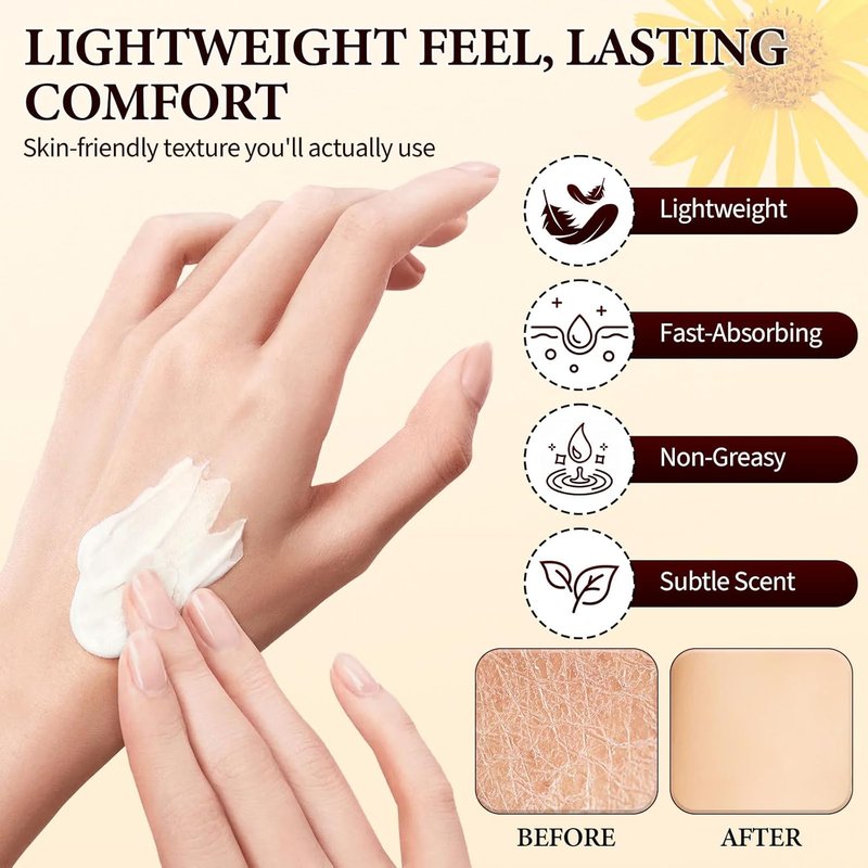 Nerve Cream for Neuropathy Relief | Daily Nourishing Lotion for Knee, Lumbar, Neck, Hand & Foot - 3.35 oz