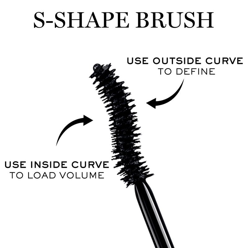 Lancôme Hypnôse Drama Extreme Volumizing Mascara - Up to 17x More Volume - Up to 24HR Wear- Lengthening & Volumizing - Dramatic Lash Look - Ultra Black - Suitable for Sensitive Eyes - Travel Size