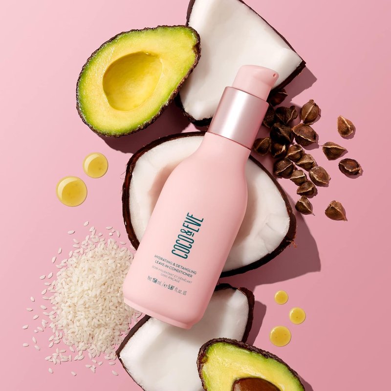Coco & Eve Leave-In Conditioner - Hydrating Coconut & Avocado Oil Formula | 5.07 fl oz