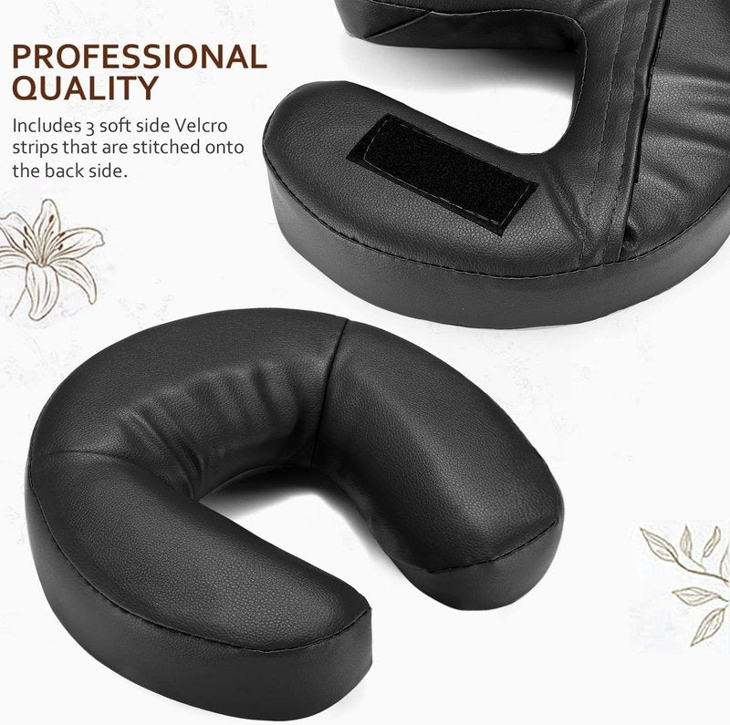 Massage Face Cradle Cushion - Soft Memory Foam Neck Rest Pad for Spa Therapy | Universal Size