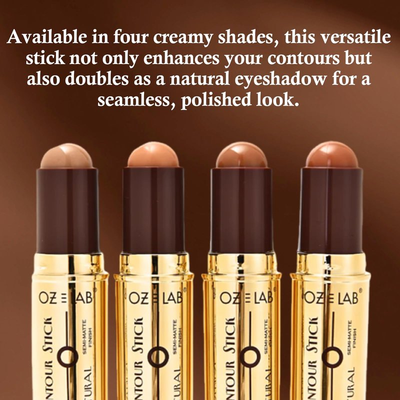 Oz Lab Beauty Shape of You Contour Stick – Multi-Use Creamy Formula for Contouring and Eyeshadow – Available in 4 Shades (01 - Fair To Light, 8G / O.28 FL.OZ（pack of 1）)