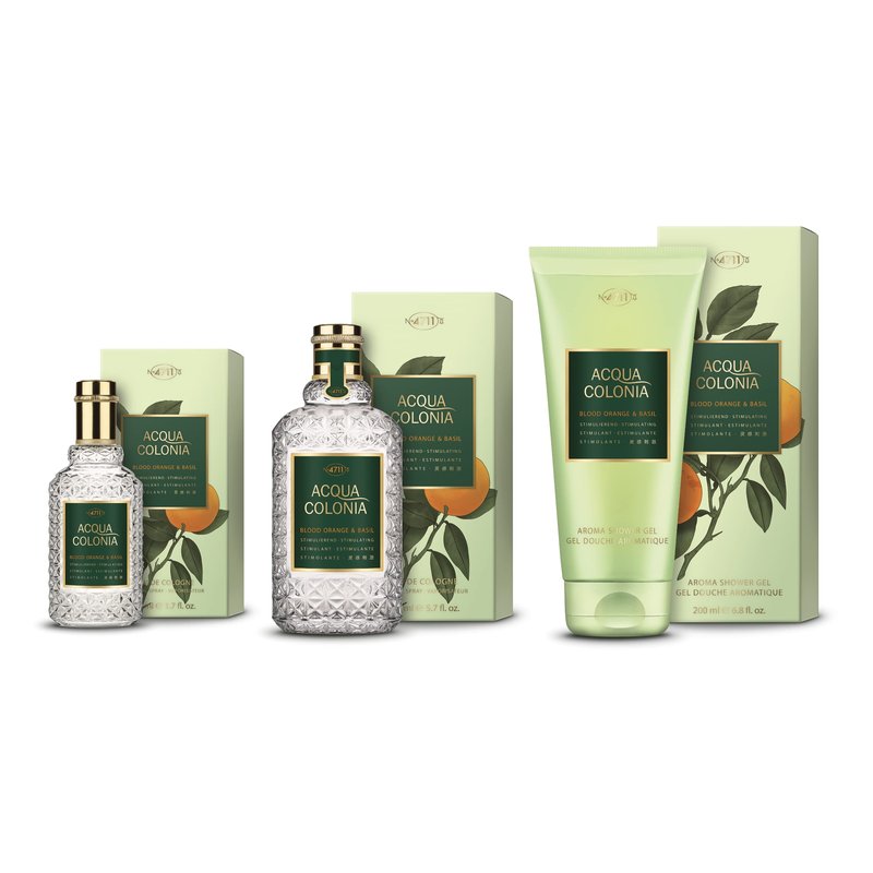4711 Acqua Colonia Blood Orange and Basil by Muelhens for Men - 1.7 oz EDC Spray