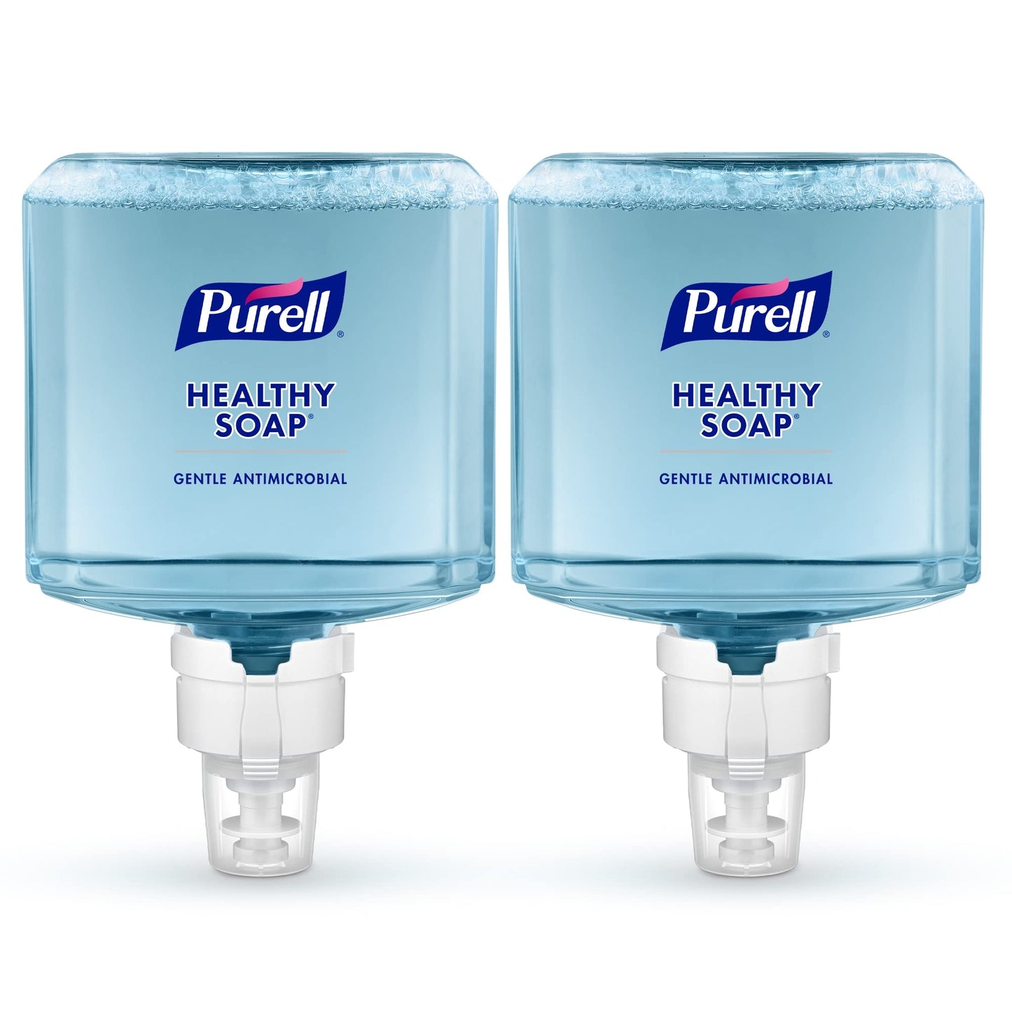 PURELL Brand HEALTHY SOAP 0.5% BAK Antimicrobial Foam, Lightly Fragranced, 1200 mL Refill for PURELL ES8 Automatic Soap Dispenser (Pack of 2) - 7779-02 - Manufactured by GOJO, Inc.