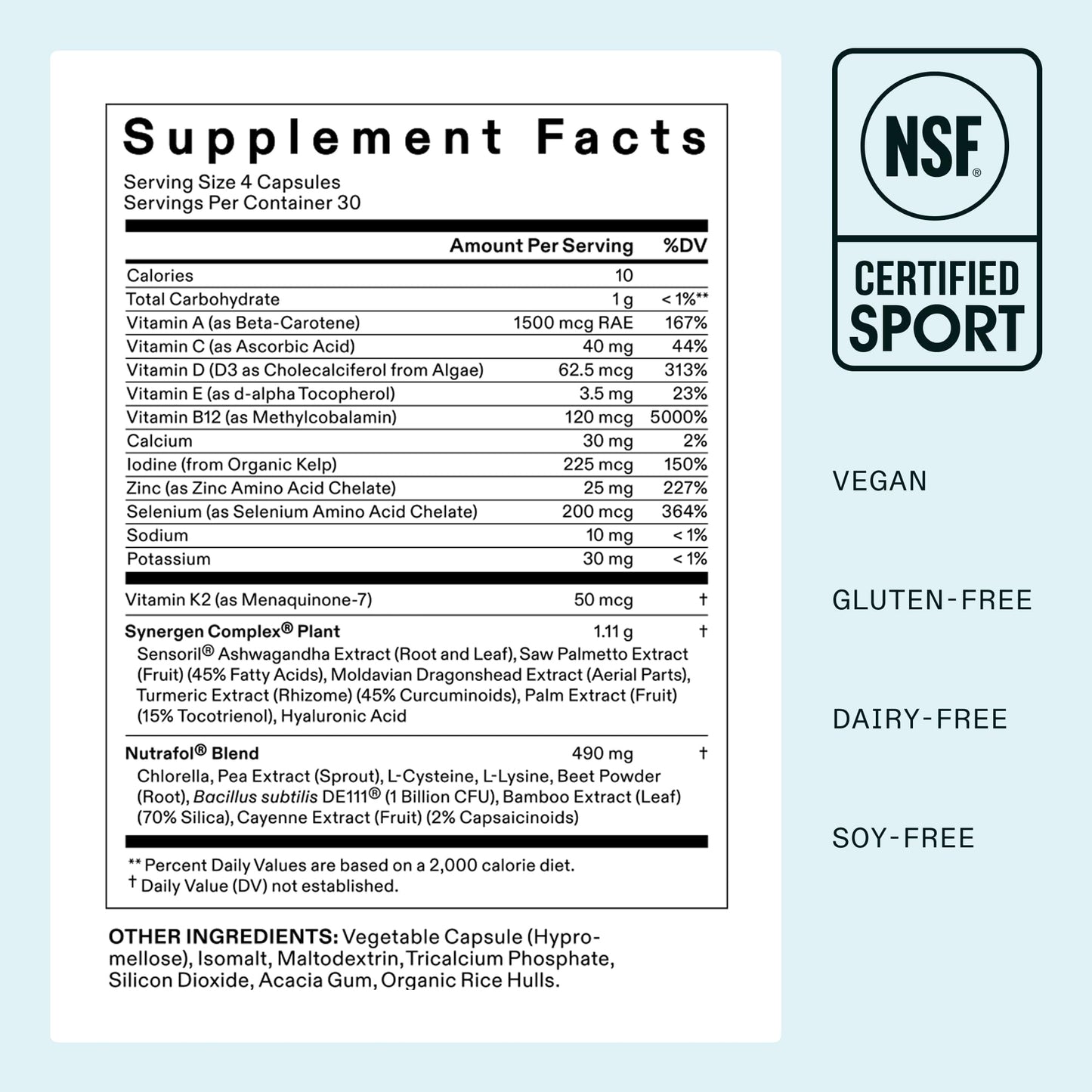 Nutrafol Women Hair Growth Supplements, Ages 18-44, 2-Month Pouches