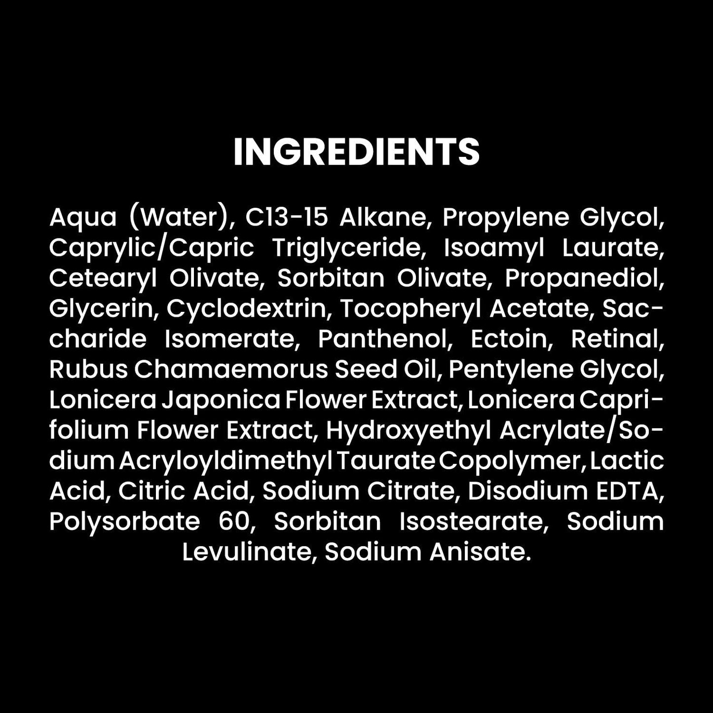 Advanced Retinal Emulsion 0.1% - Smooth & Firm Skin with Deep Hydration | 30 ml / 1.01 Fl. Oz