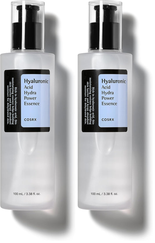 COSRX Hyaluronic Acid Toner, 3.38 fl.oz / 100ml, For Dry Skin, Lightweight Daily Essence, Day and Night, Korean Skin Care, Animal Testing Free, Paraben Free (Pack of 2)