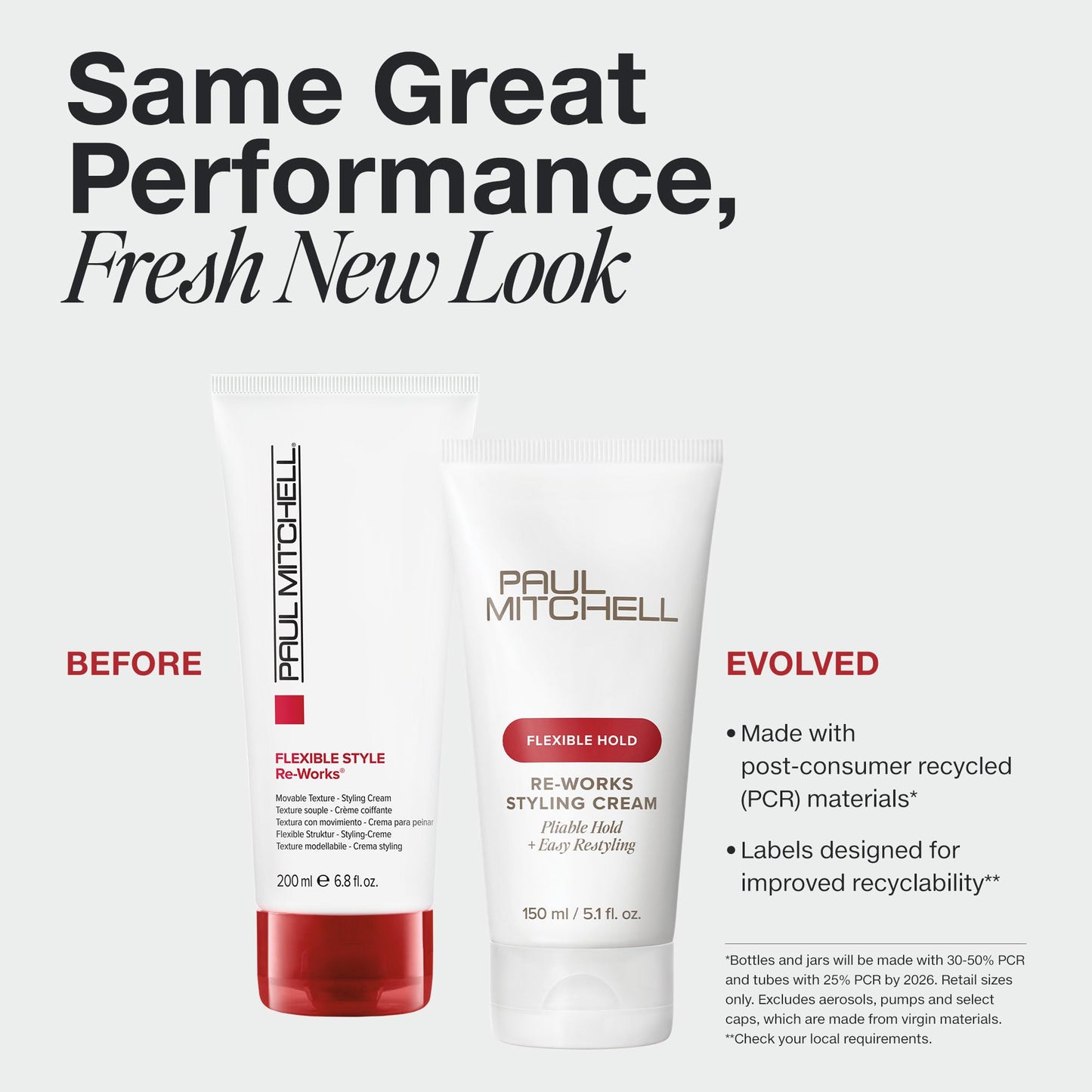 Paul Mitchell Re-Works Styling Cream, Pliable, Flexible Hold + Easy Restyling, For All Hair Types