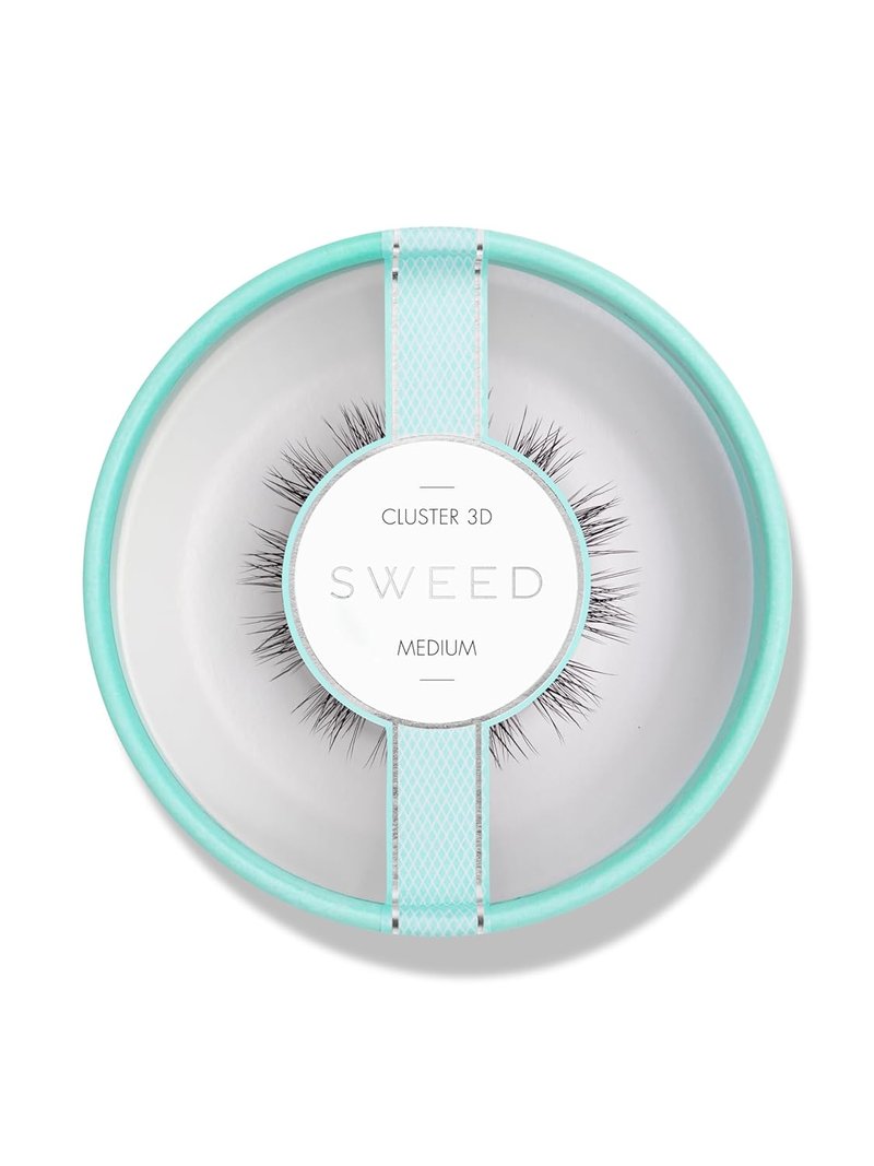 3D Cluster Duo False Eyelashes - 12 Lash Clusters in 8mm & 10mm | Easy Application, Vegan & Cruelty-Free