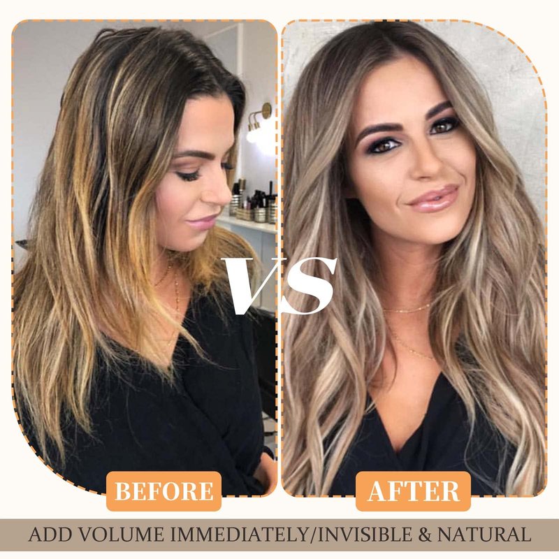 Hairro Tape In Real Human hair Extension Glue In Skin Weft Hair Extensions Rooted Tape in Hair Seamless Invisible Double Sided Tape Human Hair Extensions For Women 20 inch 30g 20pcs #06 Light Brown
