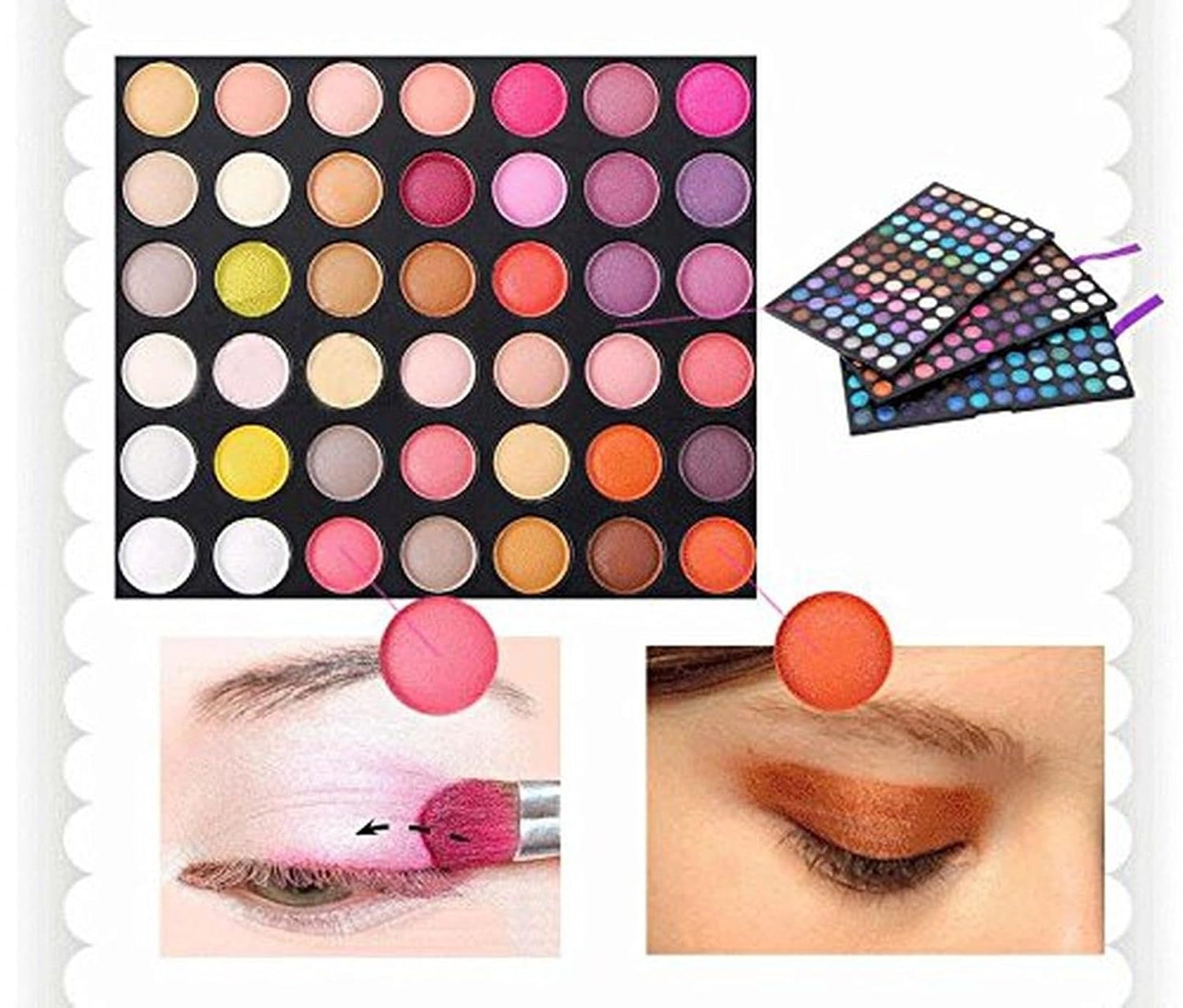 DISAAR 252 Colors Eyeshadow Palette - Professional Matte & Shimmer Makeup for Stunning Looks