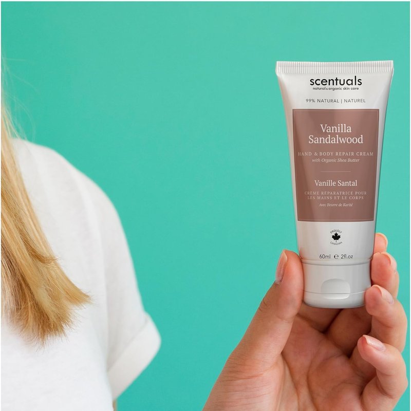 Hand Cream Set - Moisturizing Shea Butter & Cocoa Butter | 3 Scents: Lemon Verbena, Honey Lavender, Vanilla Sandalwood - 60 ml