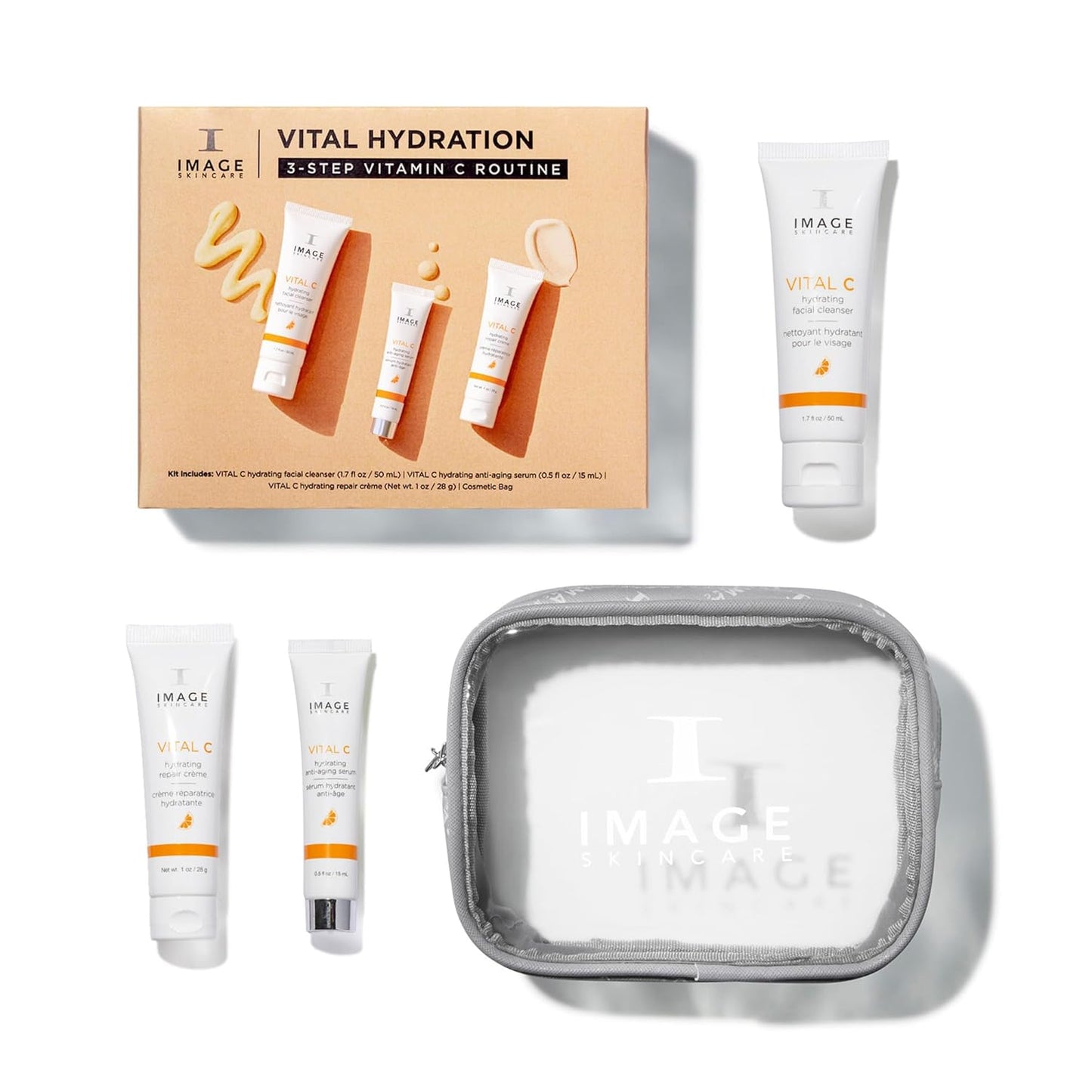 IMAGE Skincare VITAL C Hydrating Face Serum - Brightening Vitamin C & Hyaluronic Acid for Smooth, Youthful Skin
