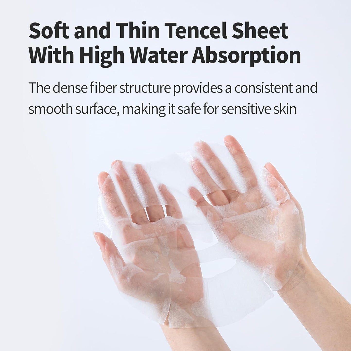 Aloe Soothing Mask Pack - Hydrating Cooling Facial Sheet Mask | 10 Pack (230g) with Aloe & Green Tea Extract