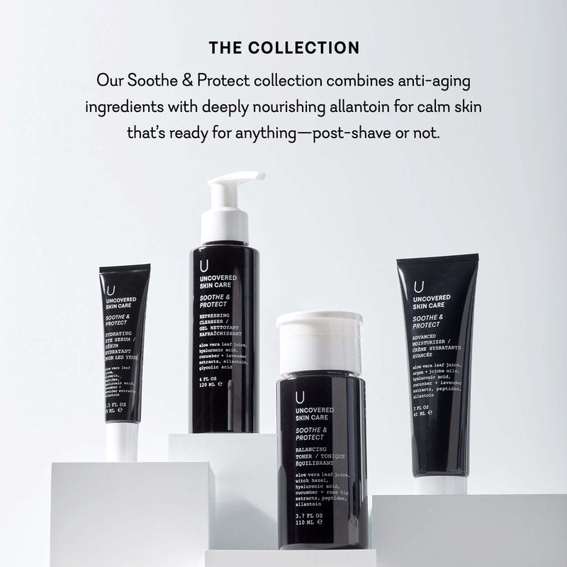 Uncovered Soothe & Protect Refreshing Facial Cleanser