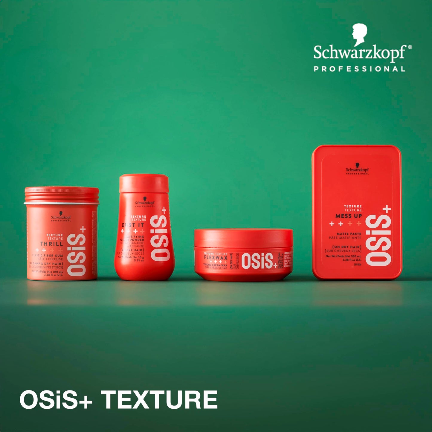 OSiS+ Flexwax – Ultra Strong Cream Wax, 2.8 oz – Long-lasting Hold for Creative Hair Styling – Moldable Texturizing Hair Wax for Wild Styling and Shine – Washes Out Easily