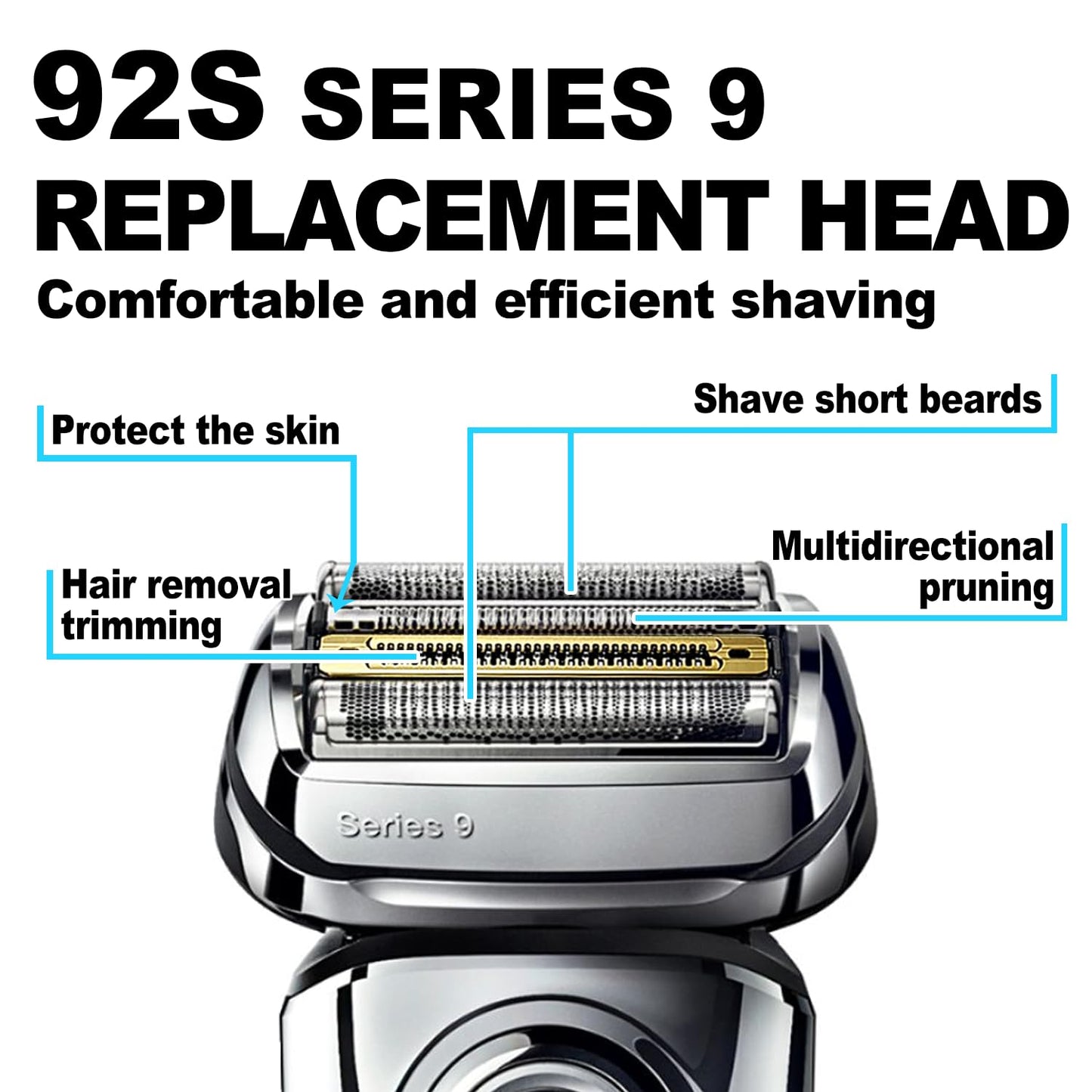 New Series 9 Electric Replacement Shaver Head Accessories
