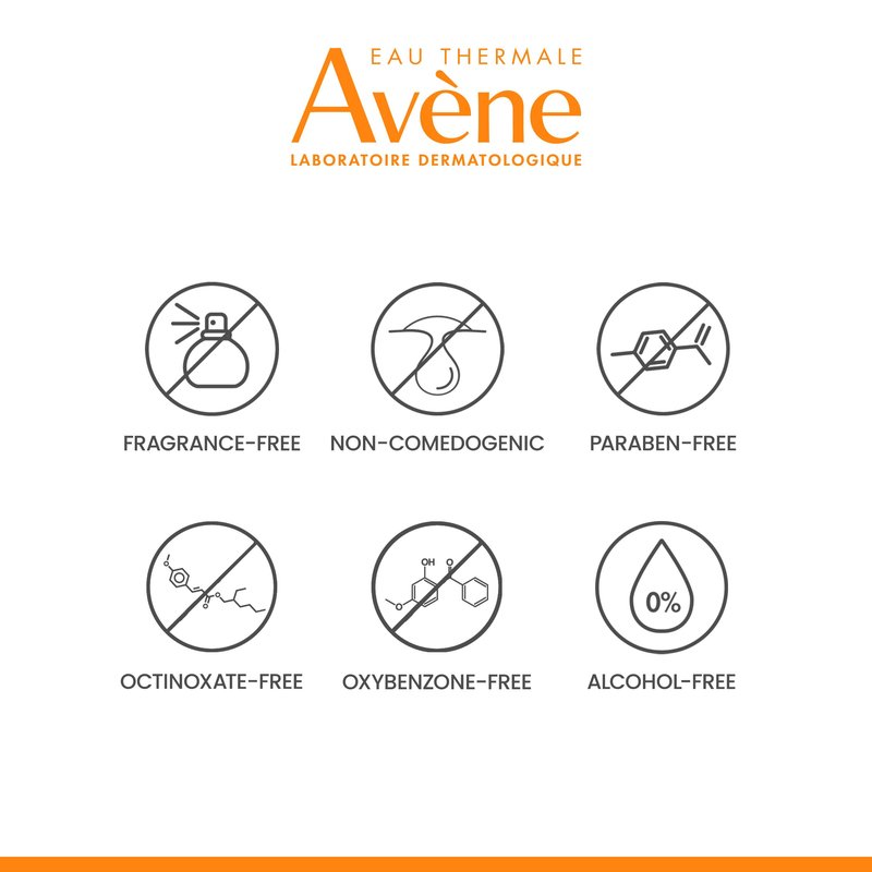 Avène High Protection Beige Tinted Compact, Broad Spectrum SPF 50+, UVA/UVB Blue Light Protection, Water Resistant, Non-Greasy, 0.35 oz.