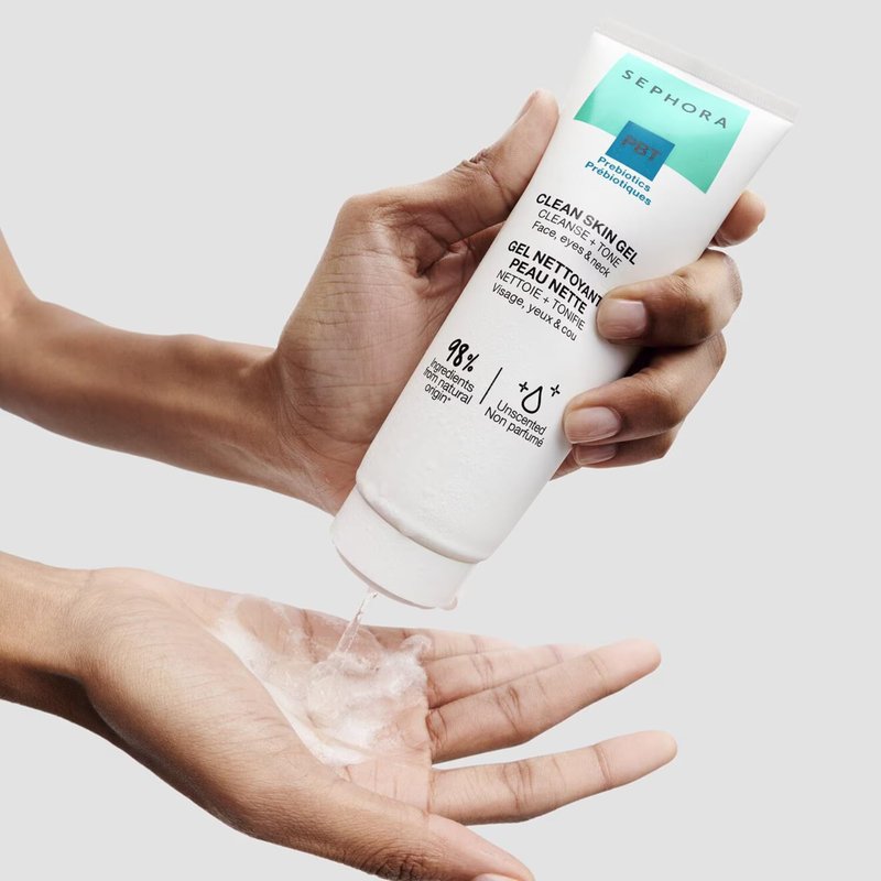 SEPHORA COLLECTION Clean Skin Gel Cleanser with Prebiotics 4.22 oz/ 125 mL