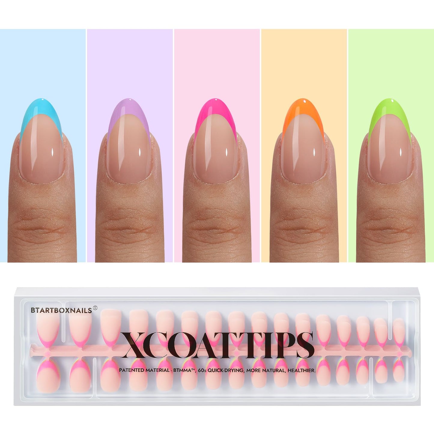 btartboxnails XCOATTIPS French Gel Nails Solid 30g Nail Gel for Nail Tips