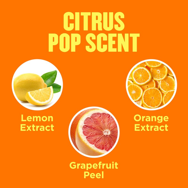 Gold Bond Citrus Pop Glowing Hand Cream Set with Vitamin C to Help Visibly Brighten and Green Tea to Help Protect Skin from Environmental Stressors, Vibrant Citrus Pop Scent, 3 oz, 4 pk