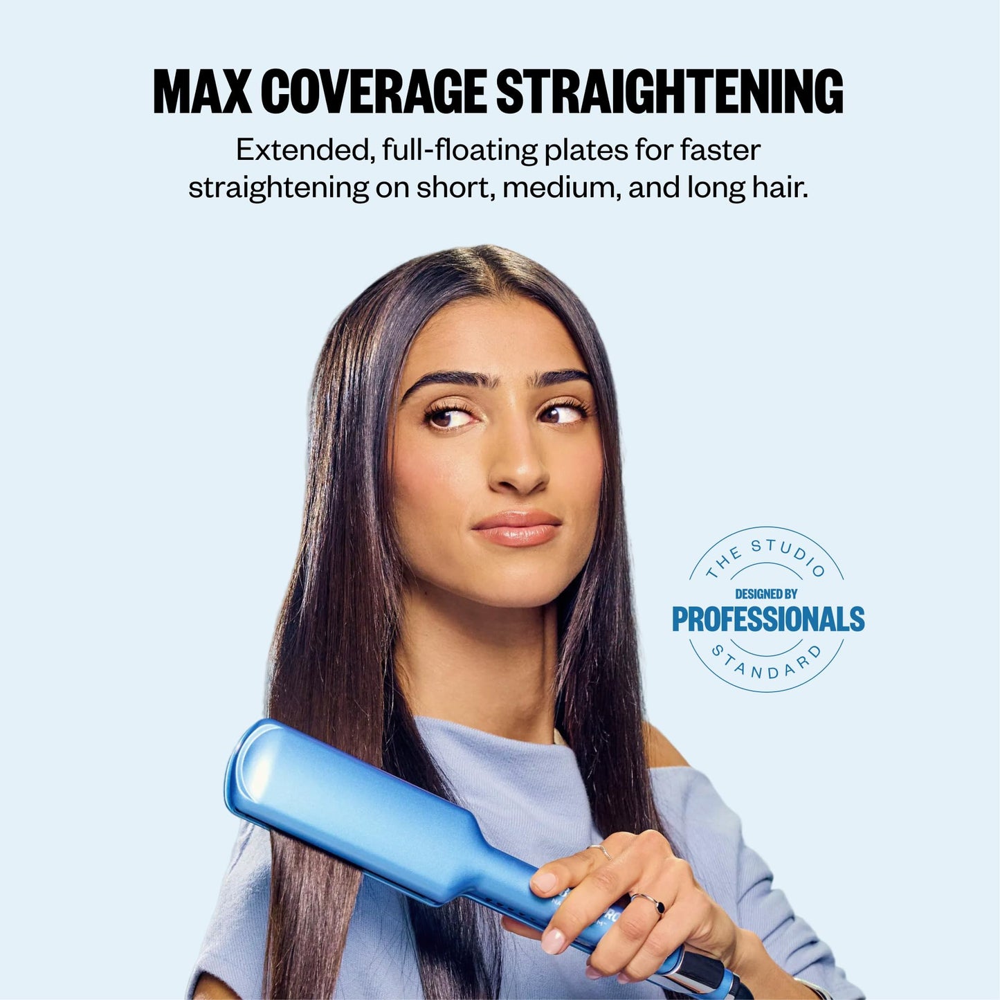 BaBylissPRO Nano Titanium 2-in. Flat Iron Hair Straightener