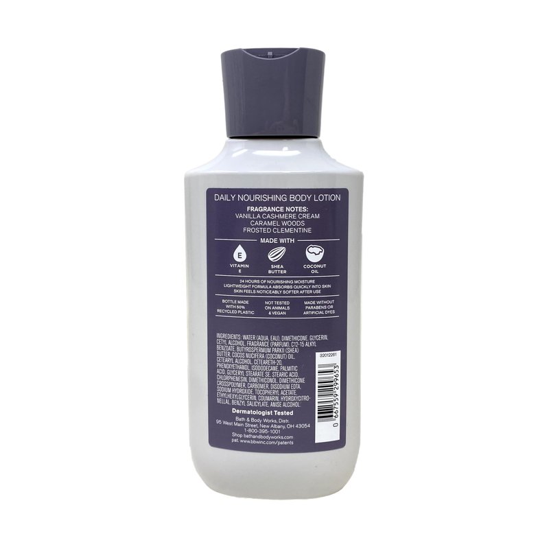 Bath and Body Works Gift Set of 10 oz Shower Gel and 8 oz Lotion (Snowflakes & Cashmere) (BB87462390)