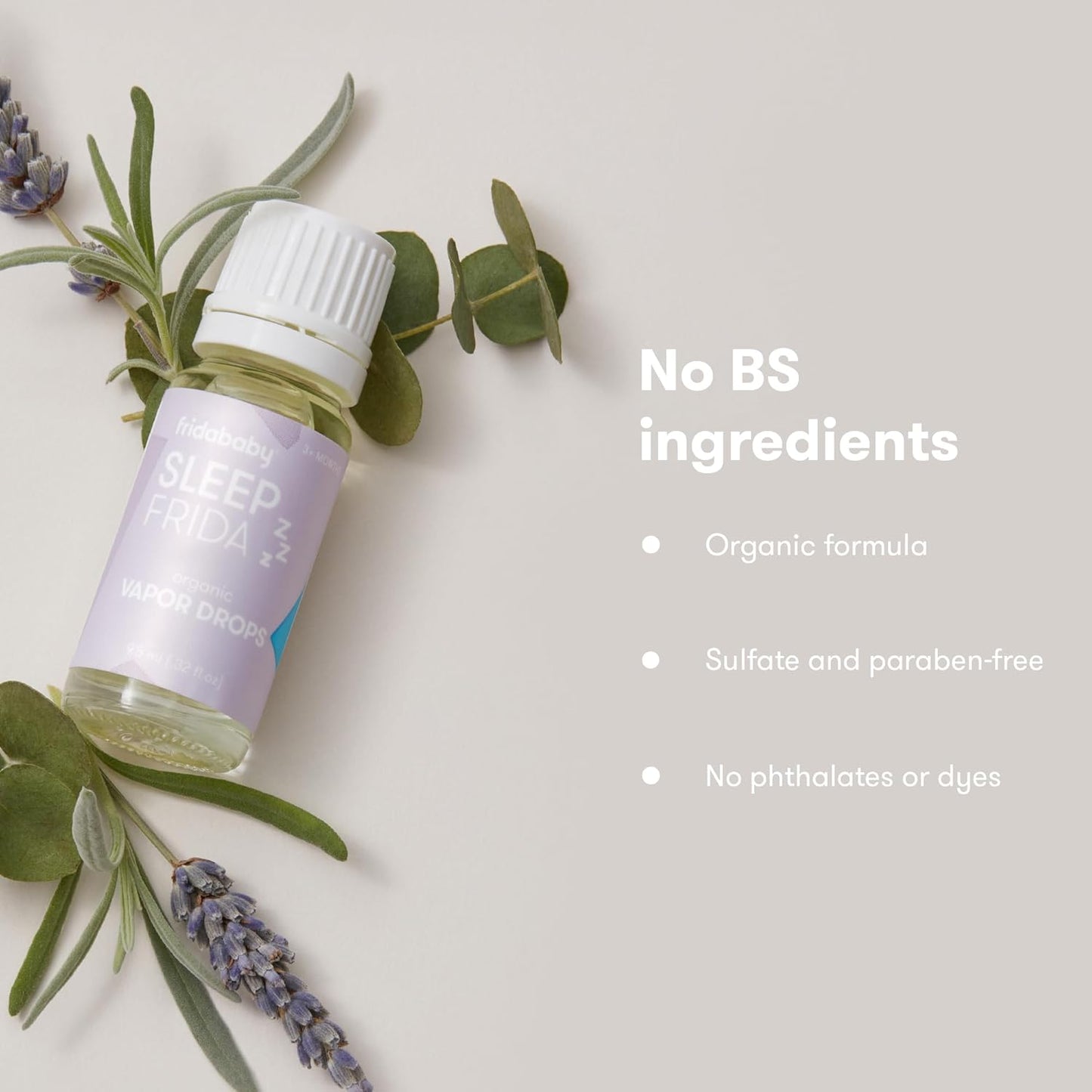 Frida Baby Natural Sleep Vapor Bath Drops - Lavender Essential Oil for Relaxing Bedtime | Aromatherapy Sleep Aid