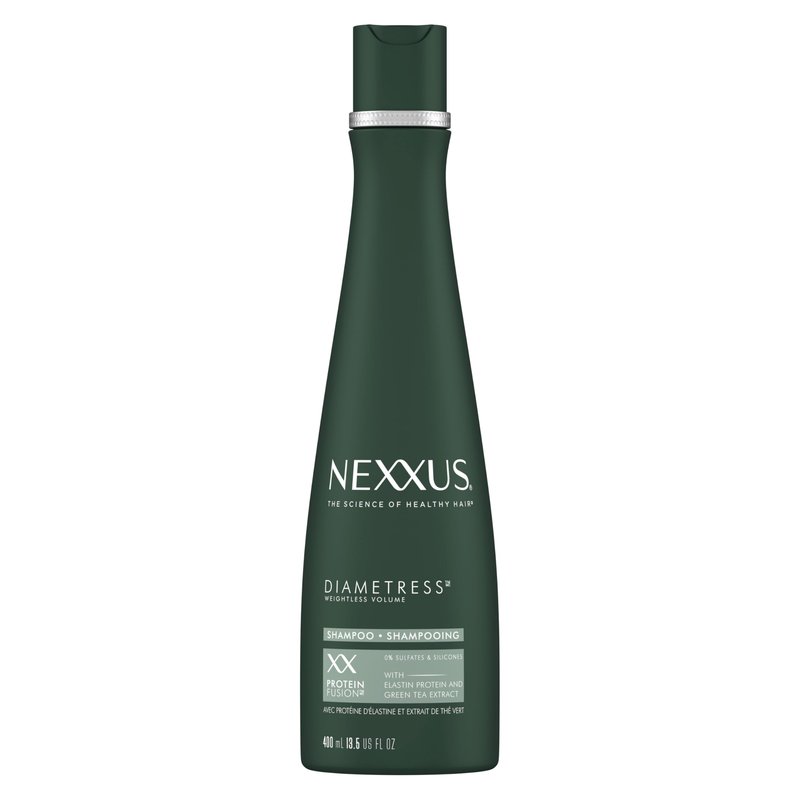 Nexxus Diametress Volume Shampoo for Fine and Flat Hair, 13.5 Fl Oz