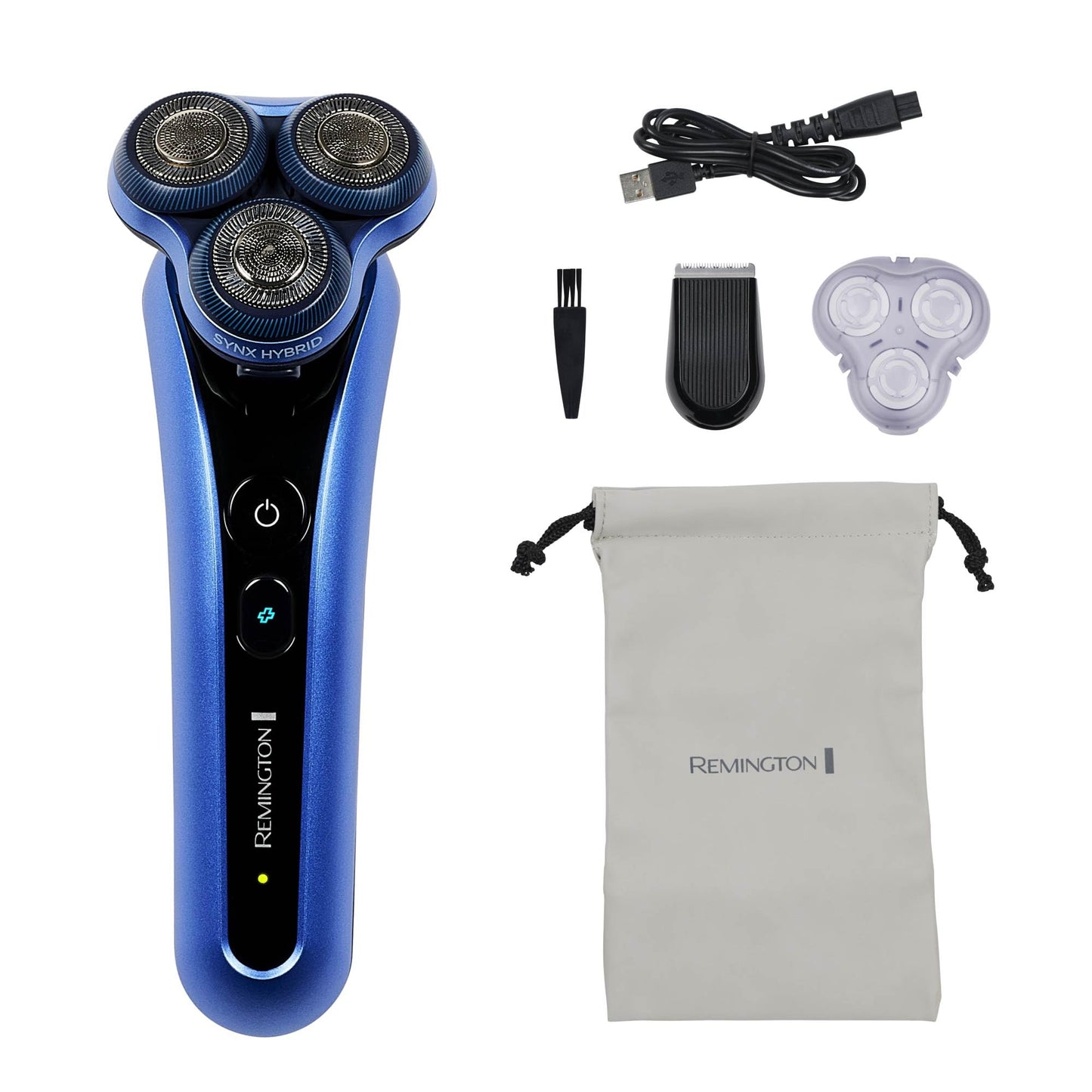 Remington Limitless X7 Shaver for Men, Advanced Performance Foil Rotary Electric Shaver with PivotBall for Sensitive Skin Comfort, 100% Waterproof.