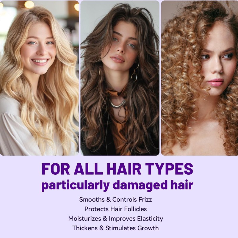 Herbalosophy Purple Shampoo & Conditioner Set for Blonde Gray Hair, Eliminates Brassy and Yellow Tones, Infused with Cocos Nucifera Oil, Free of Sulfate, Parabens and Gluten, 2 x 16.9 Fl Oz