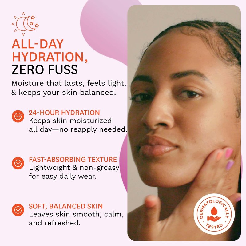 Fig.1 Ceramide Face Moisturizer Refill for Women | Hydrating Daily Facial Moisturizer with Peptides, Hyaluronic Acid & Squalane | Lightweight, Non Comedogenic, Fragrance Free, Refillable | 1.7 fl oz